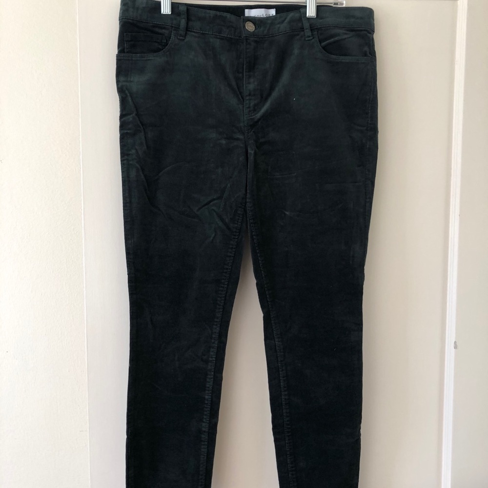 Ann Taylor Modern Skinny corduroy pants
